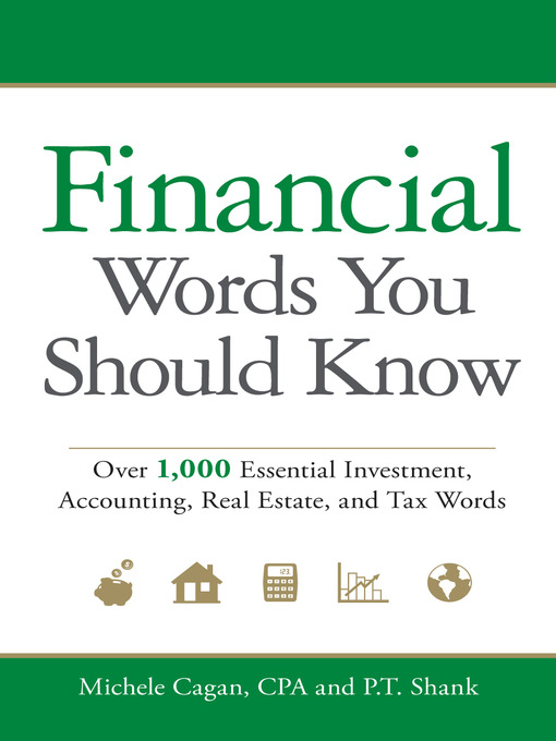 Title details for Financial Words You Should Know by Michele Cagan - Available